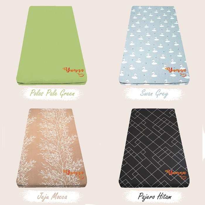 Sarung kasur busa resleting 90x200x15 - Sprei resleting 90x200