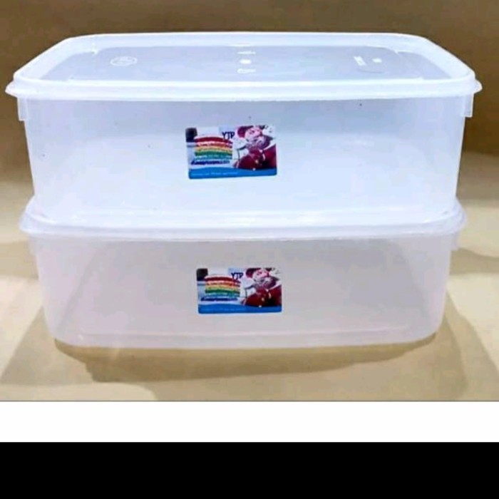 (Allthebest) Toples Kotak Donat 3500ml Sealware Segi 3500ml KISSPACK 3500