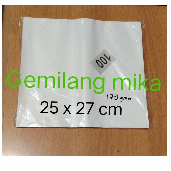 (Allthebest) kertas nasi kfc 30x30cm putih