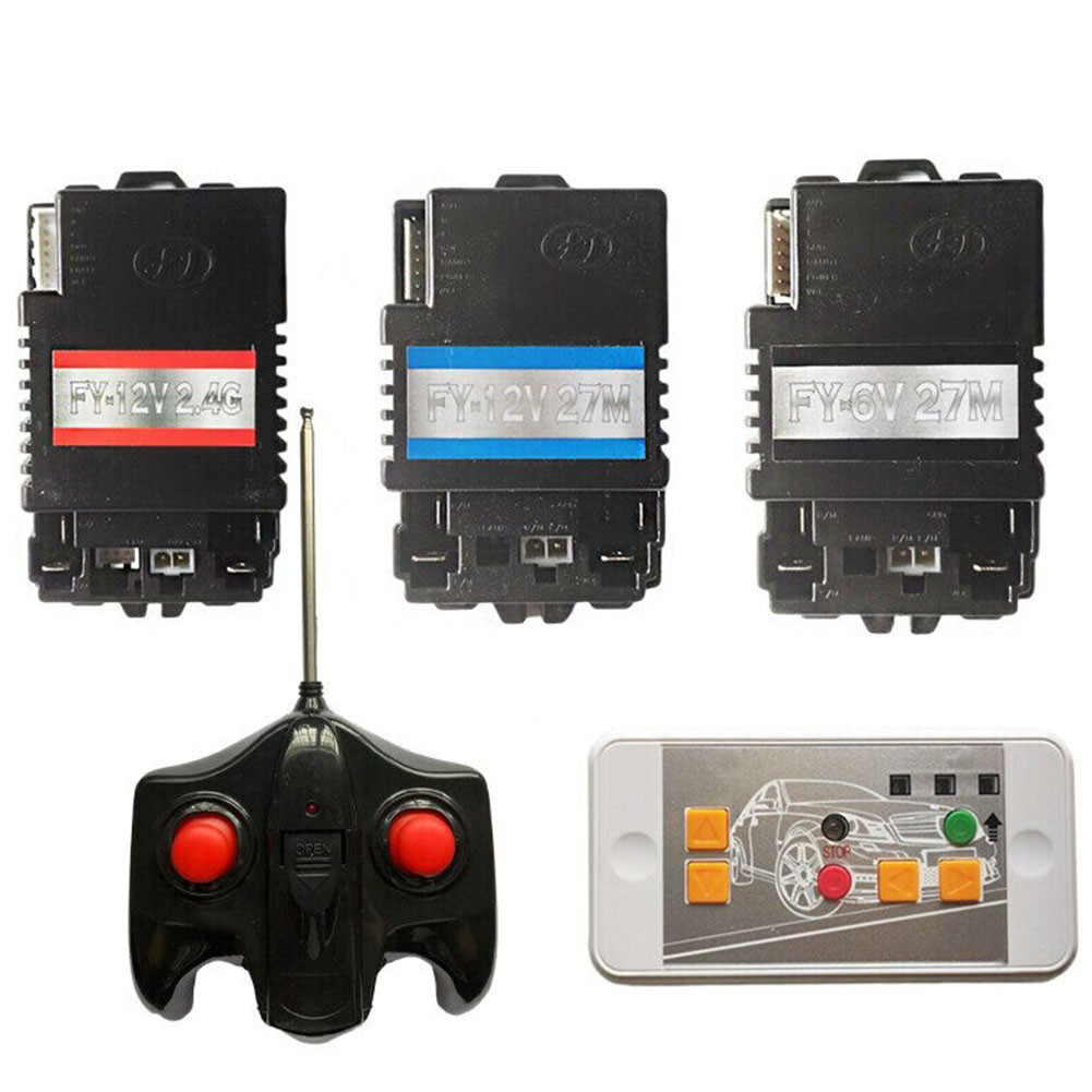 1pcs FY-12V FY-6V 27M Receiver For Children Electric Car 27.145Mhz Remote Control 4-way Remote Contr