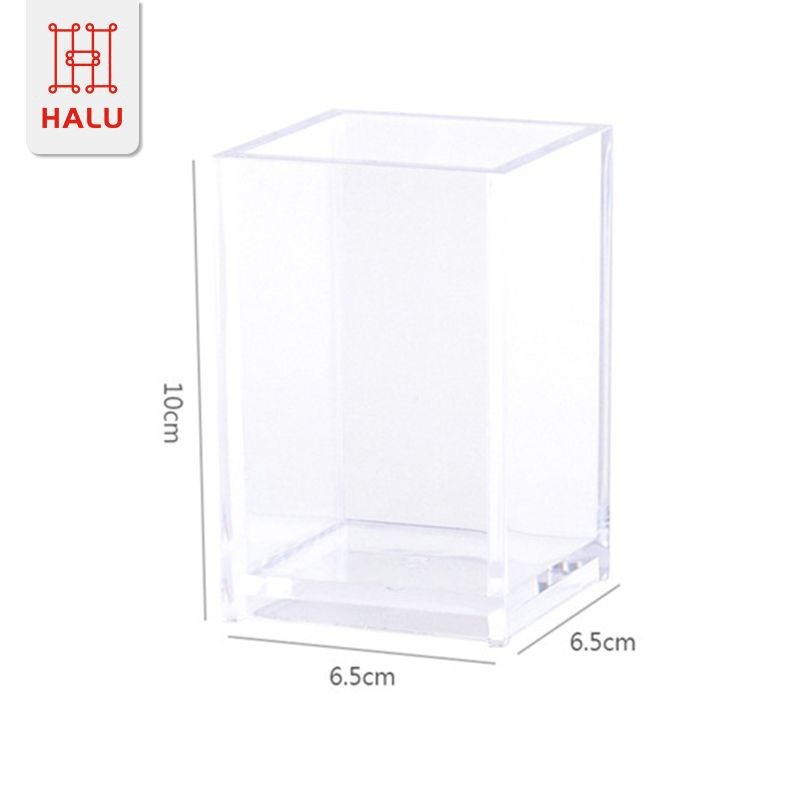 

KOTAK TEMPAT MENYIMPAN PENA ACRYLIC MODEL TRANSPARAN KOTAK BRUSH MAKE UP SERBAGUNA HRM320