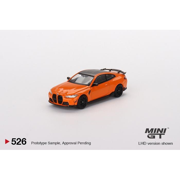 Terbagus Minigt 526 Bmw M4 M-Performance (G82) Fire Orange Mgt Mini Gt Diecast