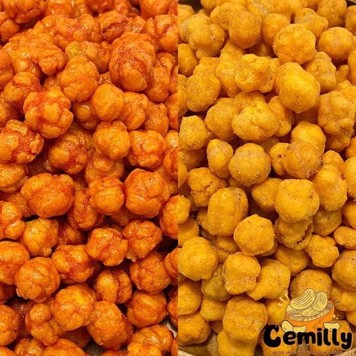 

[CEMILLY] 1Kg/500gr Pilus Arab Ori/Pedas Cemilan Snack Kiloan