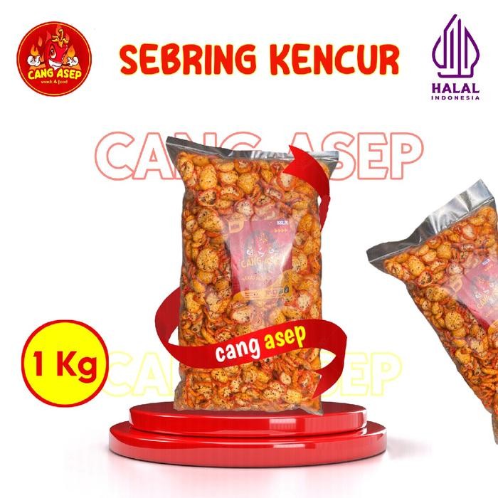 

SEBRING KENCUR SUPER 1KG-Cang Asep Snack Food Pedas Cemilan Keripik