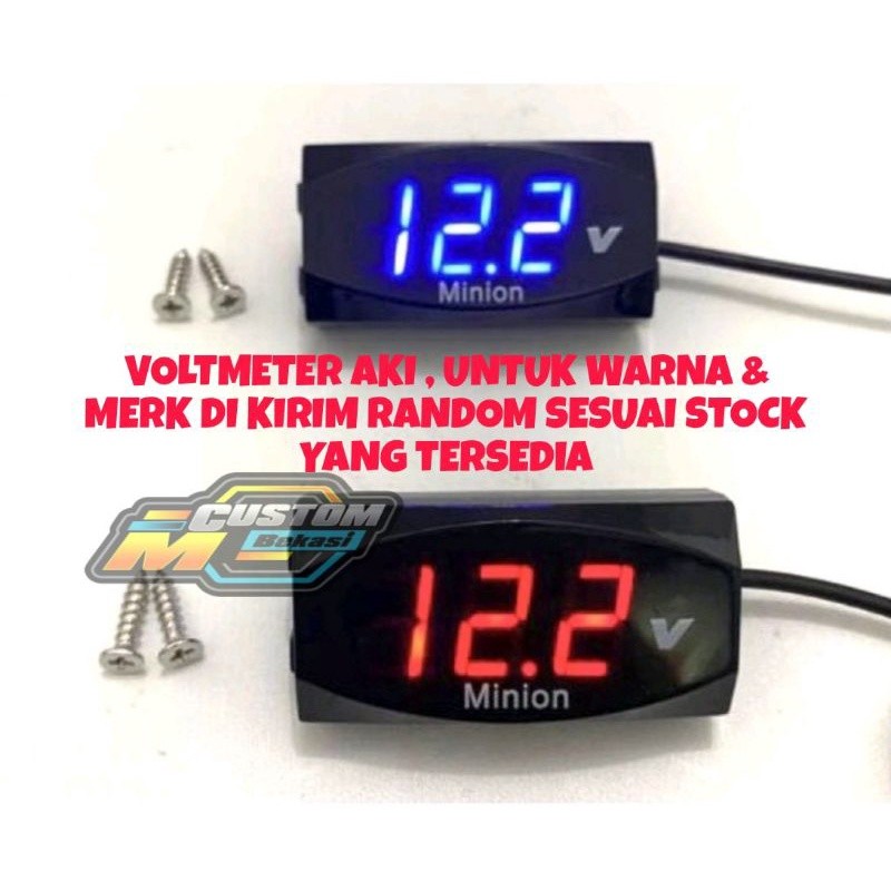 VoltMeter Aki Volt aki