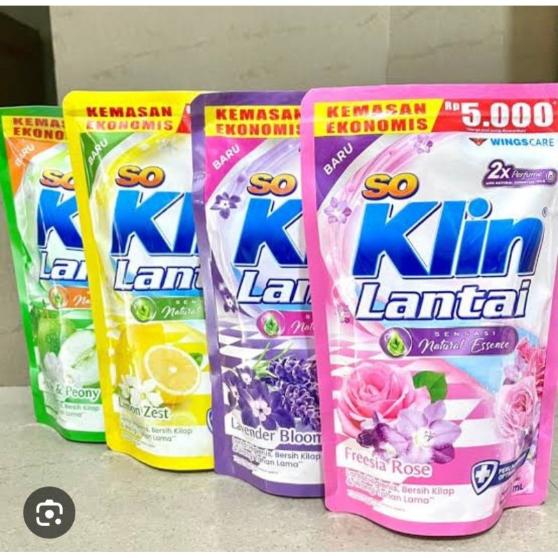 SOKLIN LANTAI 310ML SOKLIN LANTAI 5000 AN HARGA 1 KARTON