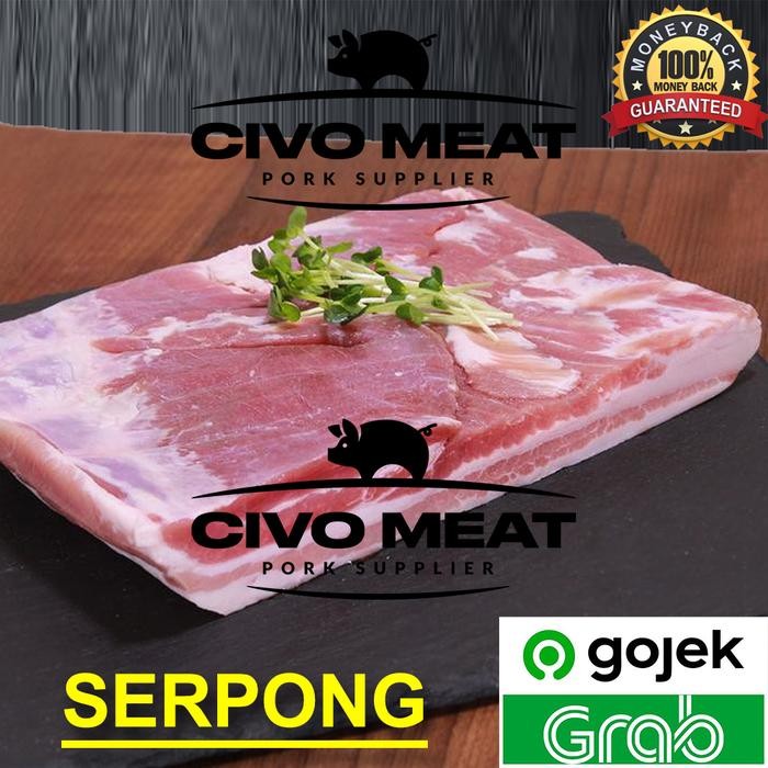 

Samcan Babi Tanpa Kulit / Pork Belly SKIN OFF mentah 1kg