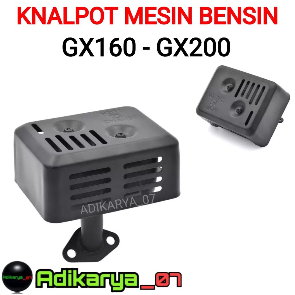 Knalpot GX160 muffler GX160 silincer GX160 GX200