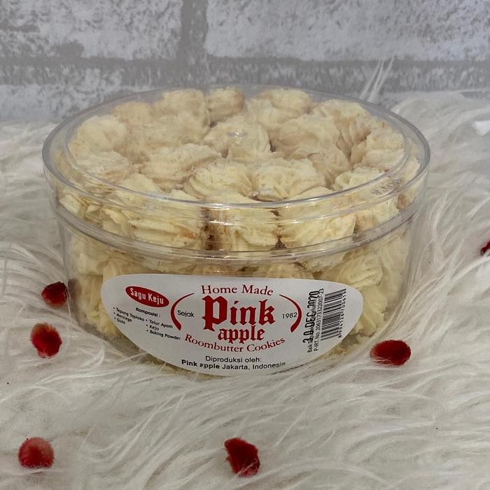 

kue kering sagu keju PINK APPLE