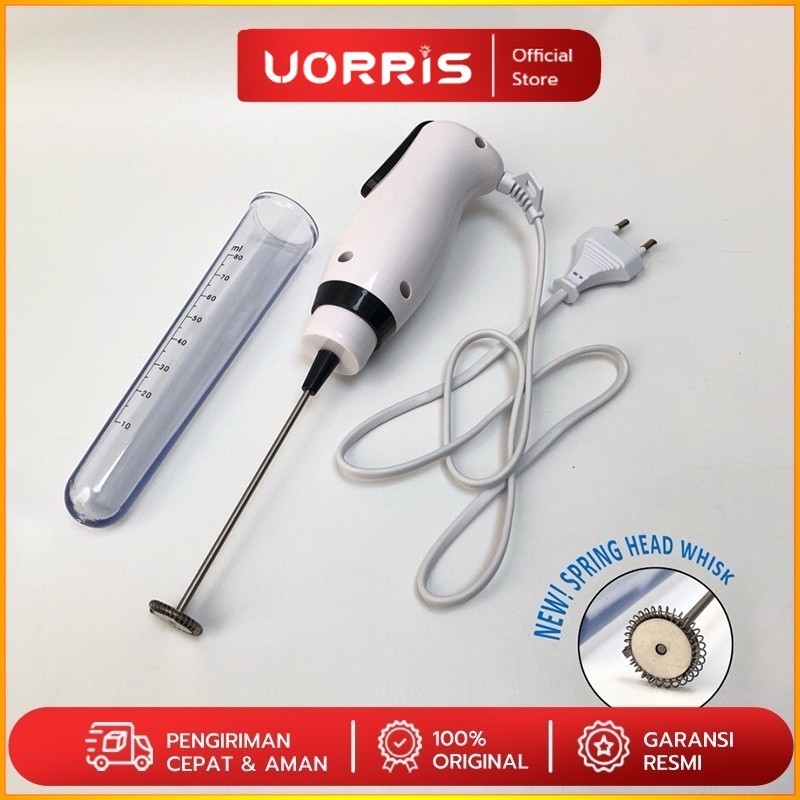 UORRIS - Milk frother electric Milk froter elektrik Milk frother listrik Milk foamer Pembuat busa