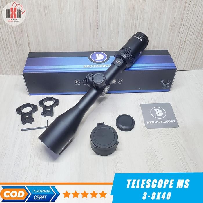 Murah Teleskop Discovery 3-9X40 Ms Tahan Getar Reticle Hk Sfp