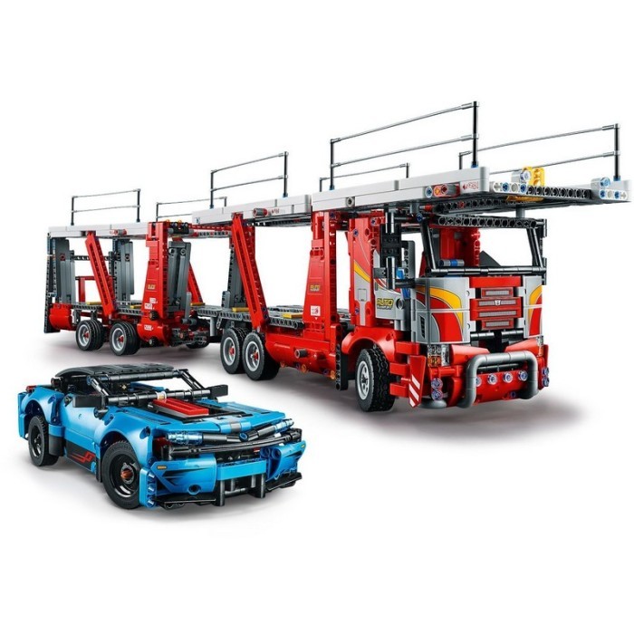 BARU LEGO 42098 - TECHNIC - CAR TRANSPORTER PACKING AMAN