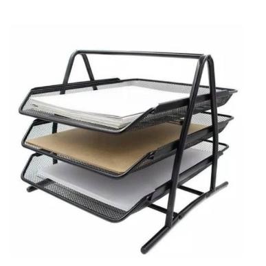 

Rak Kertas Dokumen Surat 3 Susun - Paper Document Letter Tray 3 Tier