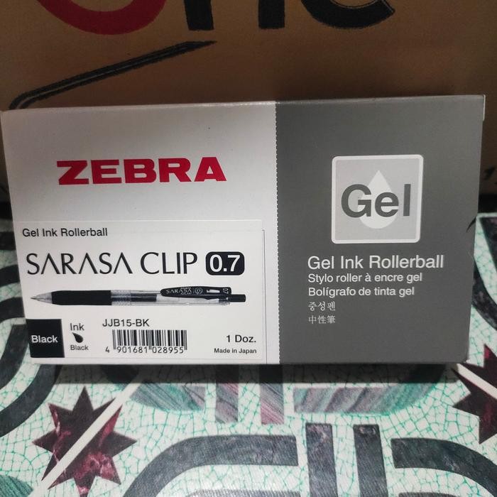 

Bentley - Zebra Sarasa Clip 0,7 Black Gel Ink Rollerball / Lusin