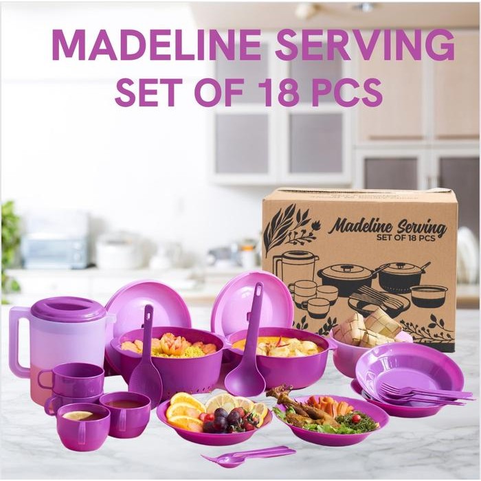 [COD][TERMURAH] CPM Madeline Serving Set Baki Perasmanan 18 pcs