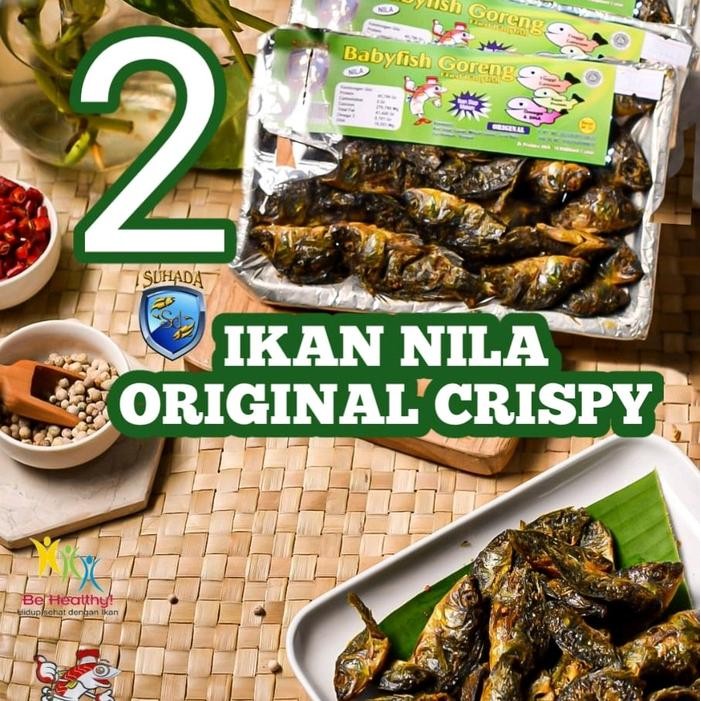 

Babyfish Goreng Crispy Nila Tanpa Tepung Varian 2