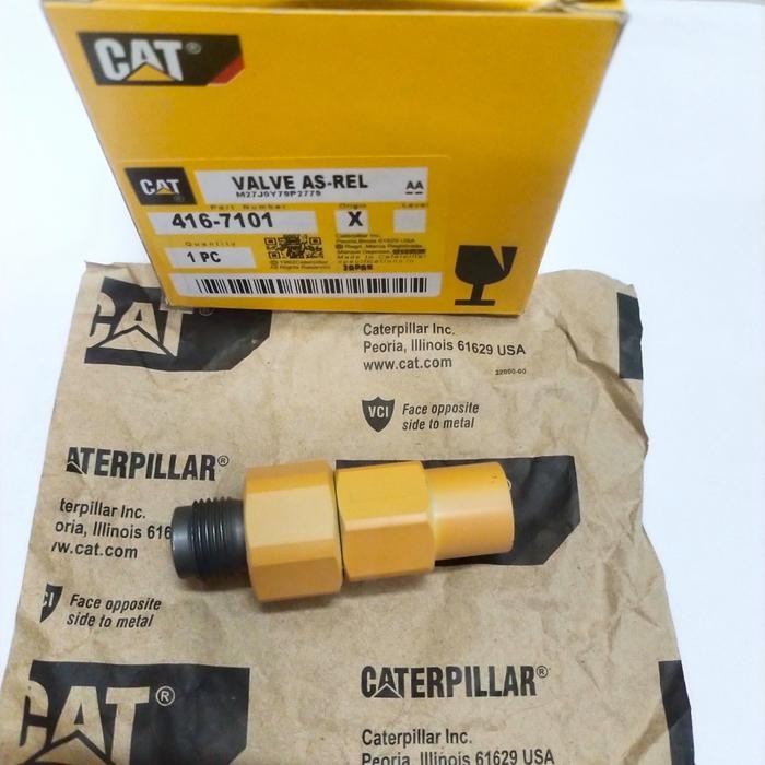 VALVE AS-RAIL 416-7101 E320D / E323D GRATIS ONGKIR