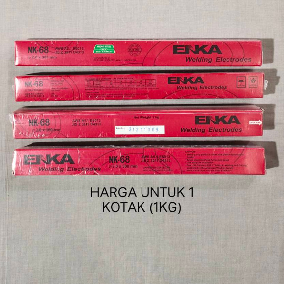 Eleganterra Kawat Las Nk-68 2Mm 1Kg E6013 Enka Nk68 2Mm 1Kg