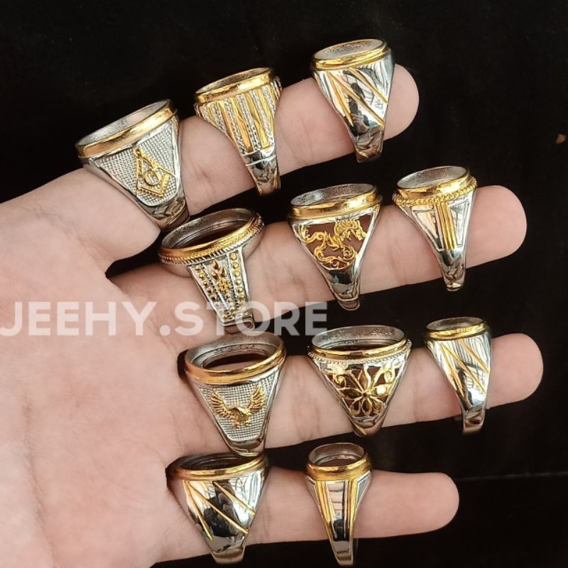 Kodian Ring Titanium Anti Karat 20Pc