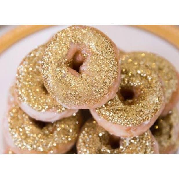 

JTTOP" 100G GOLD SHINE GLITTER SPRINKLES SANDING SUGAR GULA EMAS KUE METALLIC