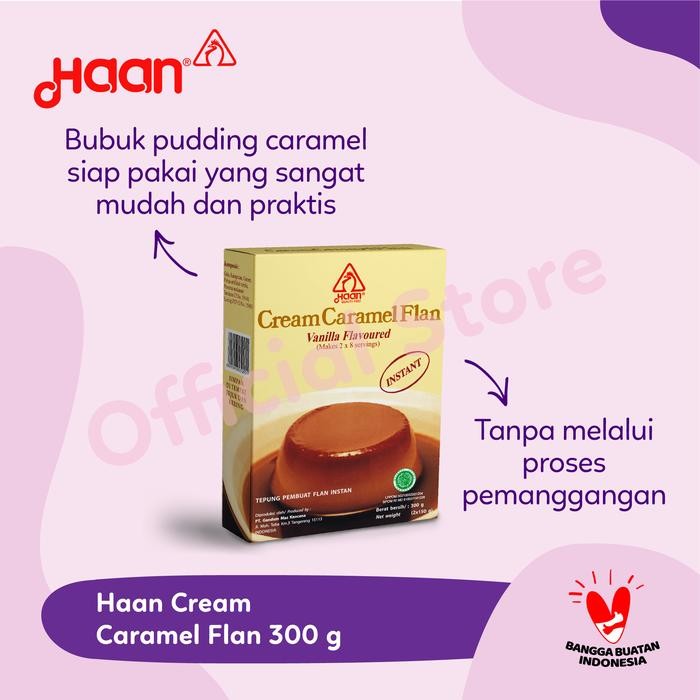 

JTTOP" HAAN PUDDING CREAM CARAMEL 300GR