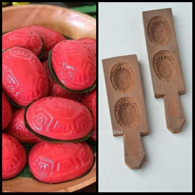 

Mamam_Asoy Cetakan Kue Thok Kue Ku Kue Tok Plastik Kayu Bentuk Kura Kura