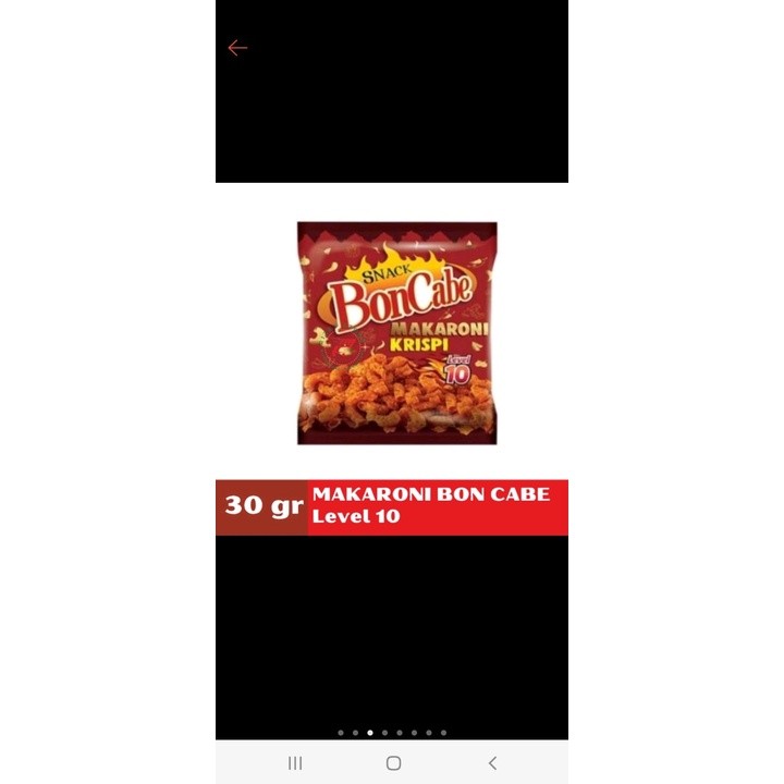 

Mamam_Asoy Makaroni Boncabe 270 G 10 Bks @ 27 G Kobe