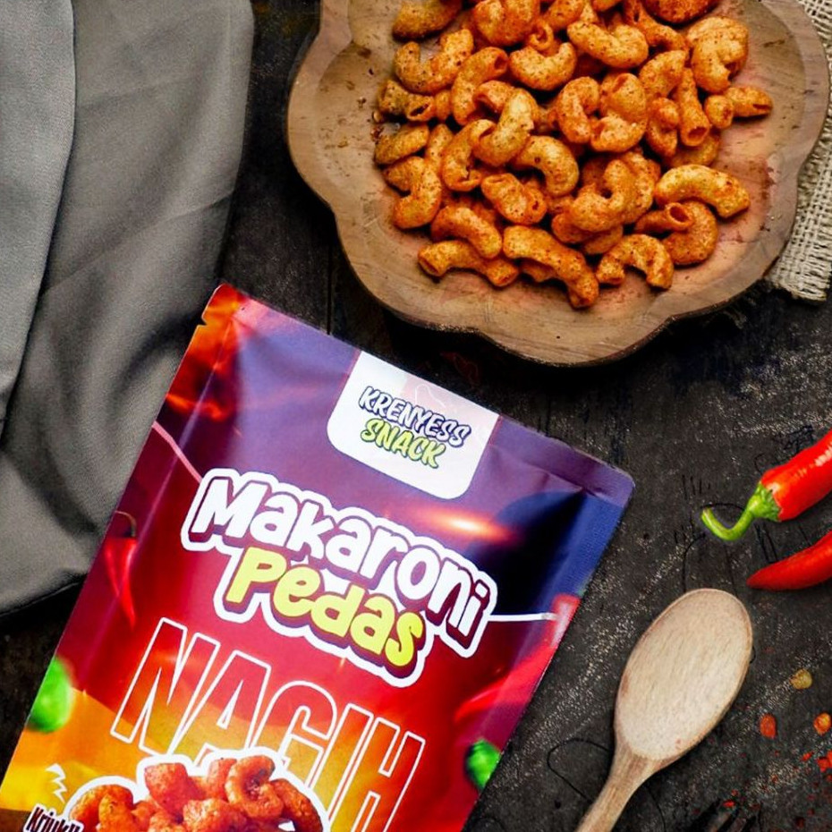 

Mamam_Asoy Makaroni Krenyess - Makanan Ringan Makaroni Renyah Pedas Nagih
