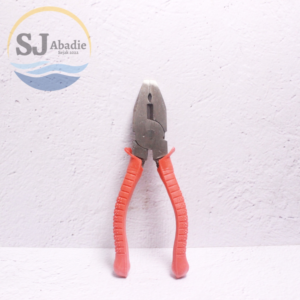 (Homelytouch (1 Pc) Diamond Tang Karet Kombinasi Gagang Karet 6 7 8 Inch Combination Pliers Sj