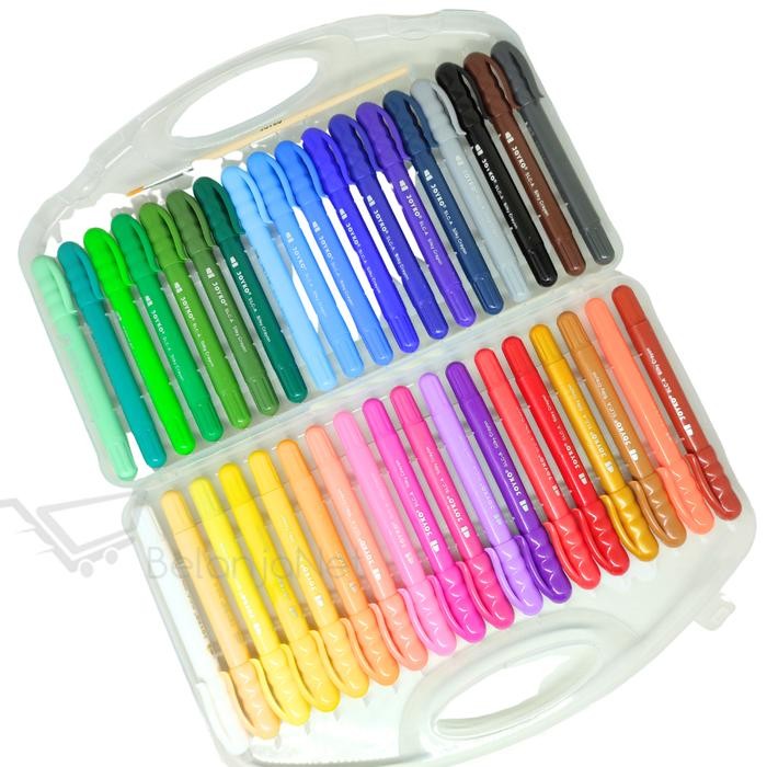 

Silky Crayon Crayon Gel Krayon Halus Joyko Slc-A-36 Warna Color