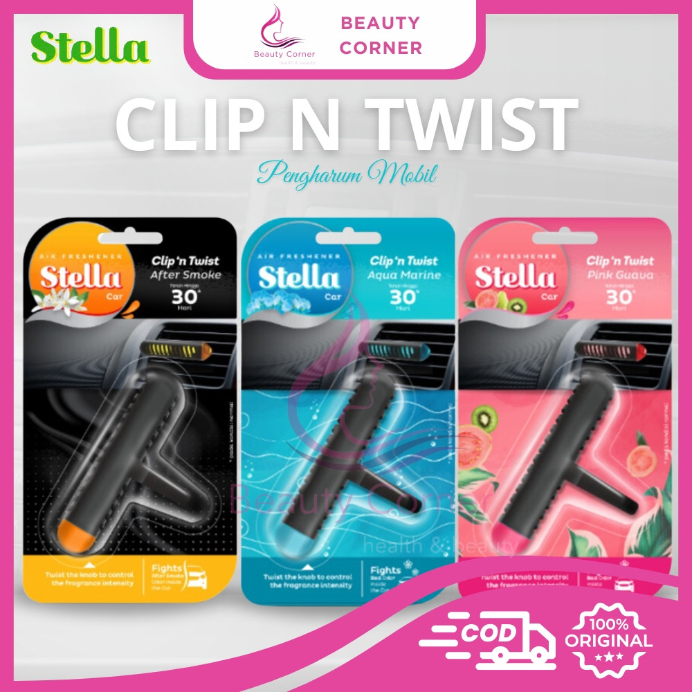 Stella Clip'n Twist - Pengharum Mobil