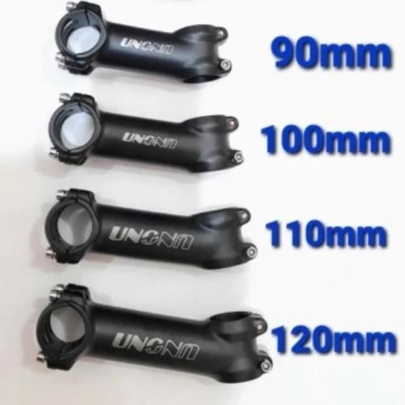 Stem Oversize 31.8 mm Uno XLIGHT Rise 12 Dan 17 Derajat Hitam OS 31.8mm