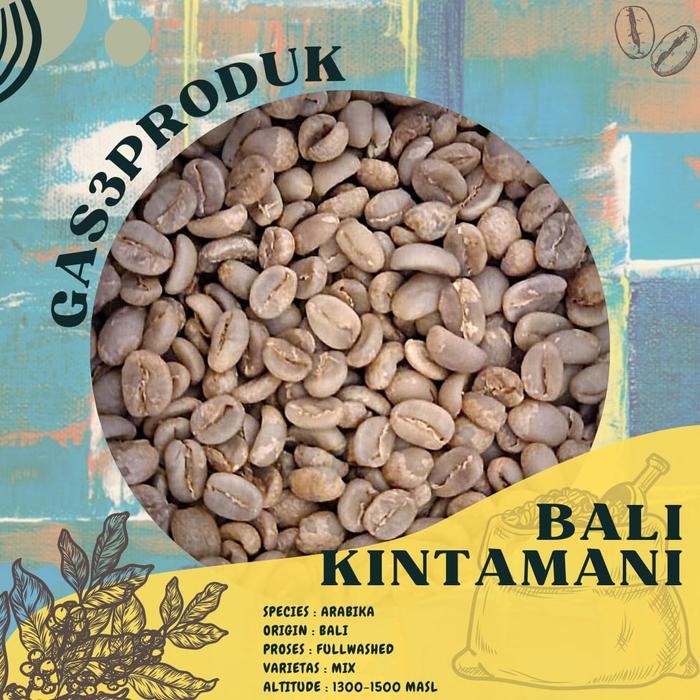 

Green Bean/Biji kopi Arabika Bali Kintamani full wash/greenbean dryhul