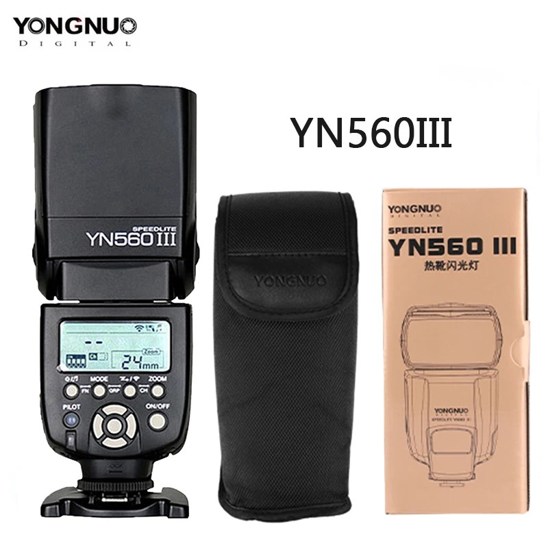 YONGNUO YN560III YN560 III Wireless Speedlite Flash Flashlight For