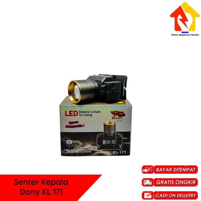 Senter Kepala Dony KL 171 ZOOM / Dony Senter Kepala KL171 (15 Watt)