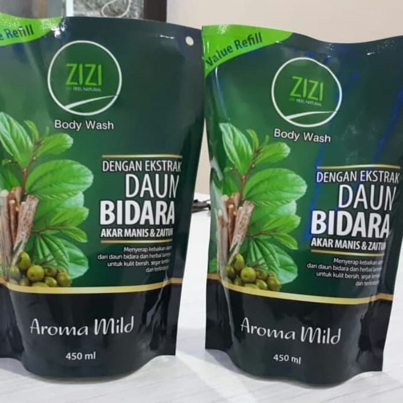 Sabun Cair Zizi Body Wash Ekstrak Daun Bidara 450ml