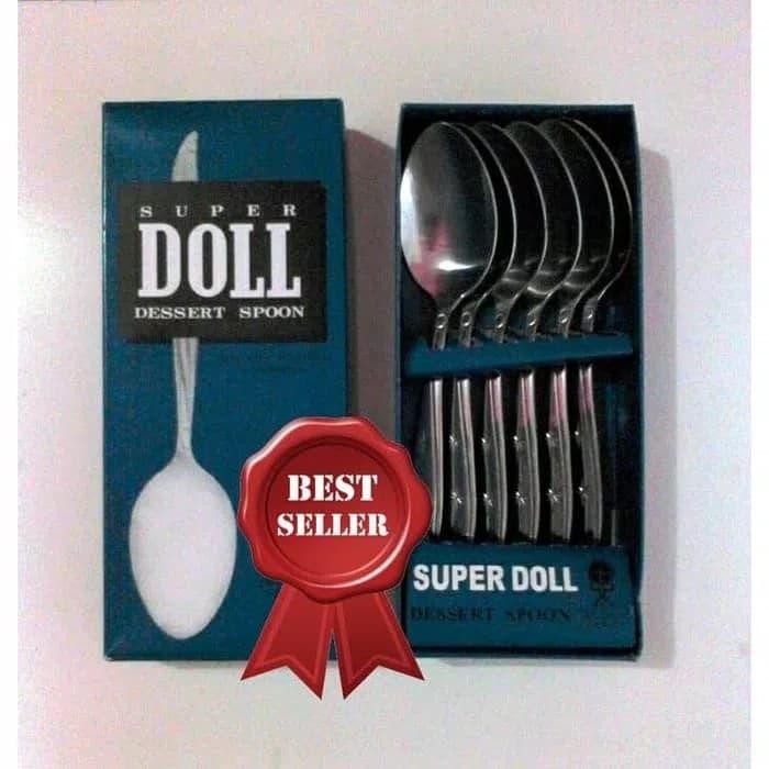 Sendok Makan DOLL Stainless Tebal TERMURAH BERKUALITAS