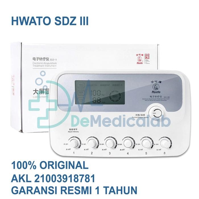 Stimulator Tens Hwato SDZ III SDZ 3 Alat Fisioterapi SDZ-III SDZ-3