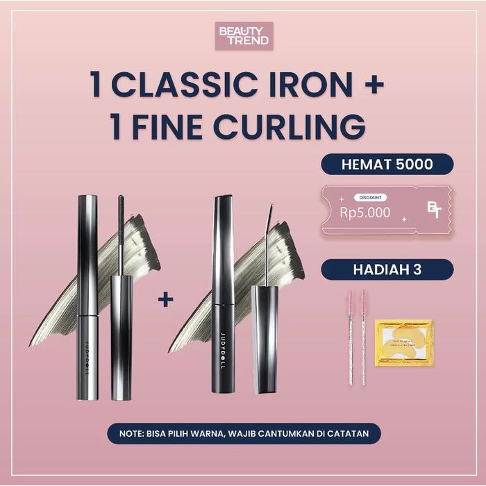 [READY STOCK] JudyDoll Iron Mascara Judy Mascara Maskara Besi JudyDoll Mascara Wateroof Tahan Lama *