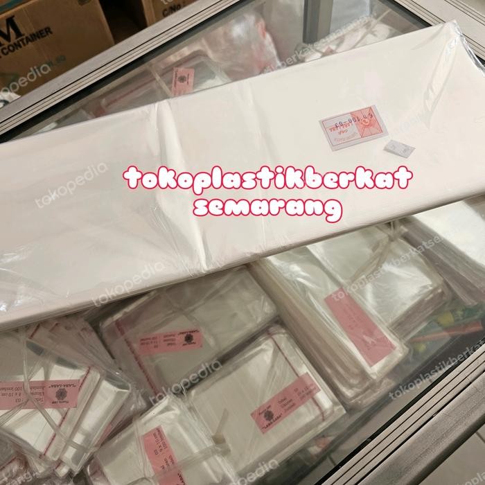 PREMIUM Plastik laundry 60x100x03 / plastik jas / PP 60x100x03