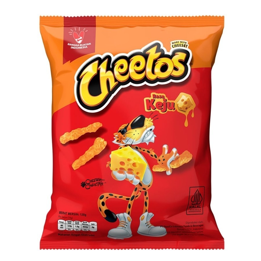 

Desyallshop Cheetos Makanan Ringan Rasa Keju 120 Gr
