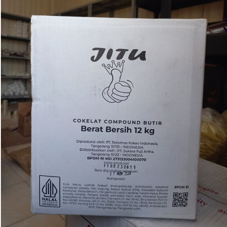 

Andrianbijaksana Meses Coklat Jitu Ekonomis 1Kg / Ceres Coklat Jitu/ Meises Jitu Termurah Terlaris