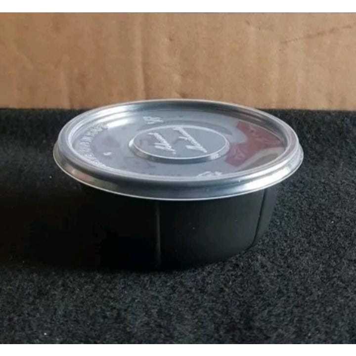 

Andrianbijaksana Piyama_Lie /Isi 25Pcs/Thinwall Mangkok Tupai Hitam 200Ml & 400Ml/Tempat Makan