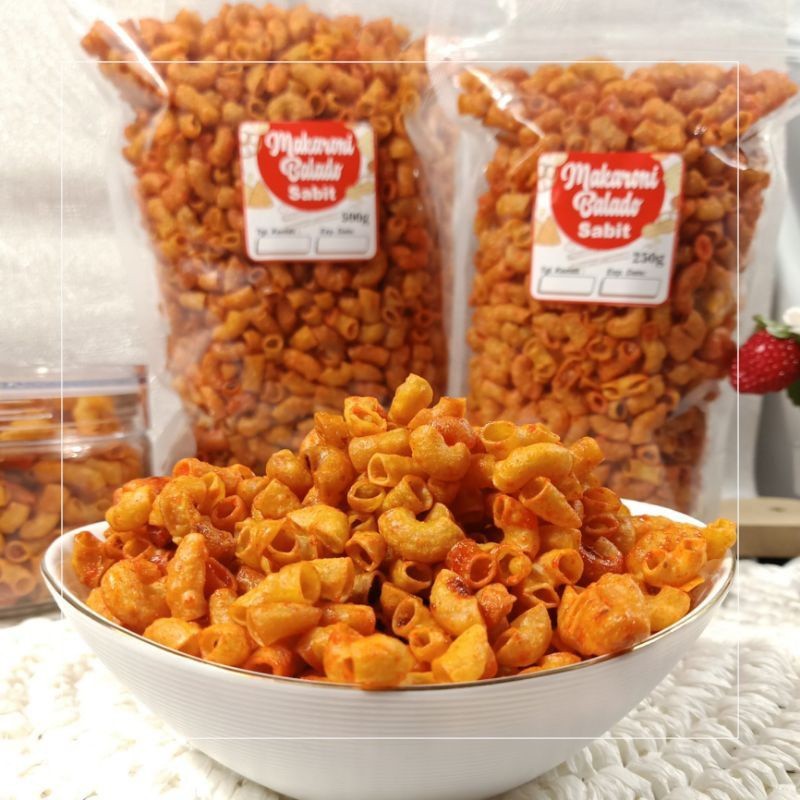

Desyallshop Makaroni Bantet 1/2Kg(500Gram)/Makaroni Usus/Makaroni Pedas