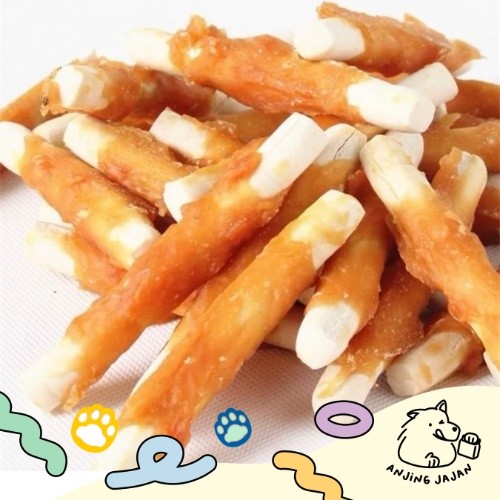 

Desyallshop [] Yummy Snack/Cemilan Anjing/ Dog Treats 100Gr Termurah Chicken Jerky Beef Strips