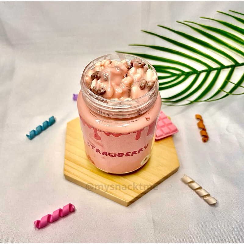 

Andrianbijaksana Choco Crunchy In Jar/ Coklat Crispy Lumer / Cemilan Coklat Lumer/ Choco Jar