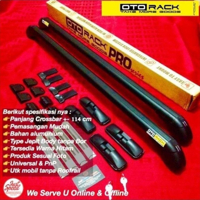 Unik Cross Bar Rack Atas Roof Mobil Kijang Kapsul Lgx Crossbar Otorack Pro