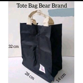 PREMIUM Totebag Bear Brand Sedang /Tas belanja/Tas serbaguna