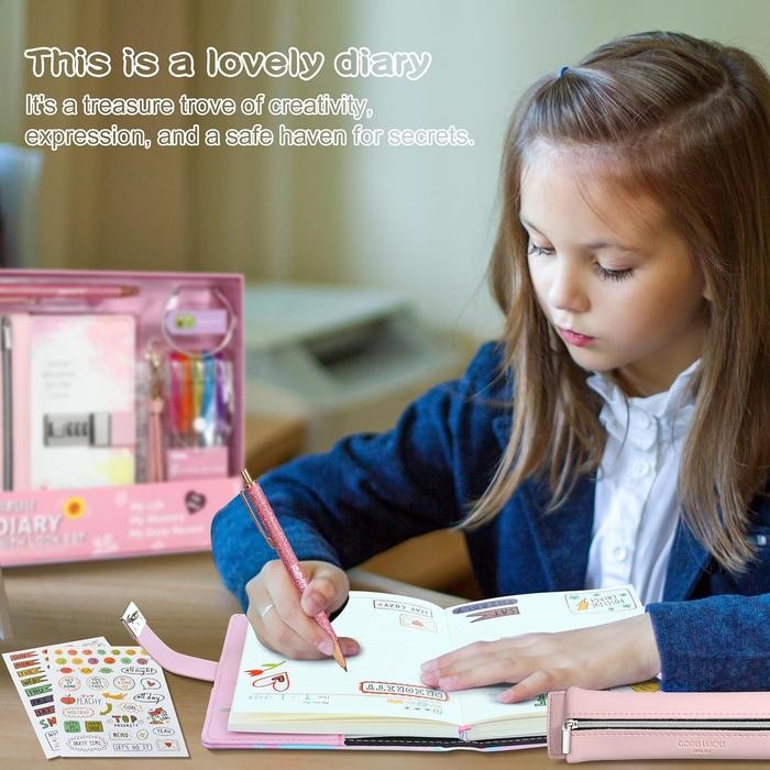 

Buku Agenda Catatan Kerja Binder Jurnal Diary Harian Notebook Lock B6 #Gratisongkir