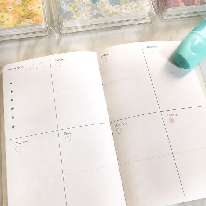 

Buku Planner (Monthly, Weekly, Notes, Bookmark) #Gratisongkir